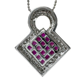 ミステリーセッティングルビー 1.30ct ダイヤモンド 0.18ct ネックレス K18WGホワイトゴールド 18金 4.9g 40cm レディース
【中古】【真子質店】【NN】




【MiTMo】