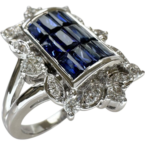 12号 サファイア 1.50ct ダイヤモンド 0.50ct リング・指輪 K18WGホワイトゴールド 18金 8.3g レディース
【中古】【真子質店】【NN】




【ITMox】