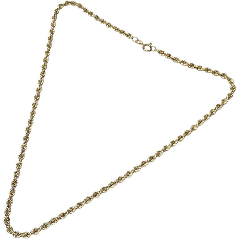 【UNOAERRE/ウノアエレ】 ねじれロープチェーン　チェーンのみ ネックレス K18ゴールド 18金 6.7g 40cm レディース
【中古】【真子質店】【BL】




【SYx】
【ex】