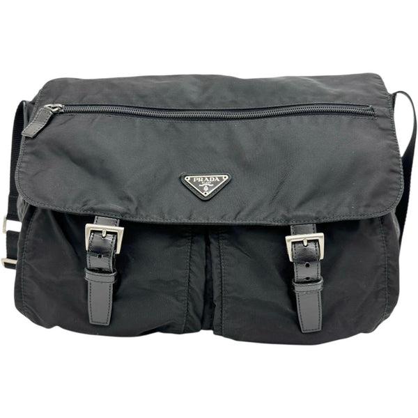 【PRADA/プラダ】 メッセンジャーバッグ 三角プレート ショルダーバッグ ナイロン/レザー ブラックナイロン/ブラックレザー ユニセックス【中古】【真子質店】【BL】




【MaxMi】