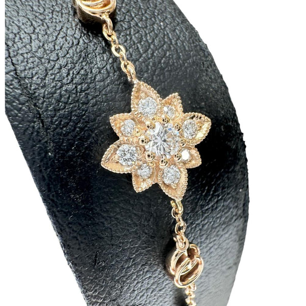 【GUCCI/グッチ】 フローラ ダイヤモンド ブレスレット K18PGピンクゴールド 18金 3.2g 18.5cm レディース
【中古】【真子質店】【BL】




【Yxx】
