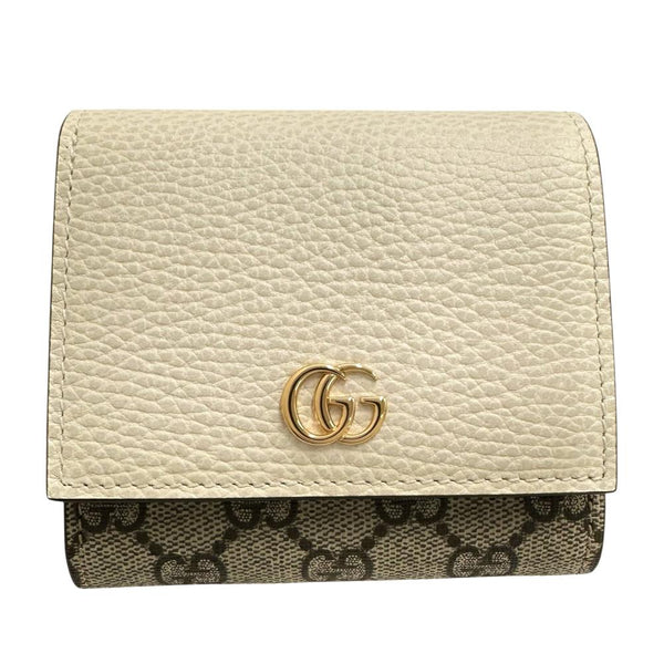 GUCCI/グッチ】 GGマーモント 598587 ミディアムウォレット 二 GUCCI/グッチ】 GGマーモント 598587 ミディアムウォレット 二