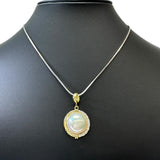 マベパール15.3mm ダイヤモンド 0.06ct ペンダントトップ K18ゴールド 18金/Pt900プラチナ 5.7g レディース
【中古】【真子質店】【NN】




【Maxx】