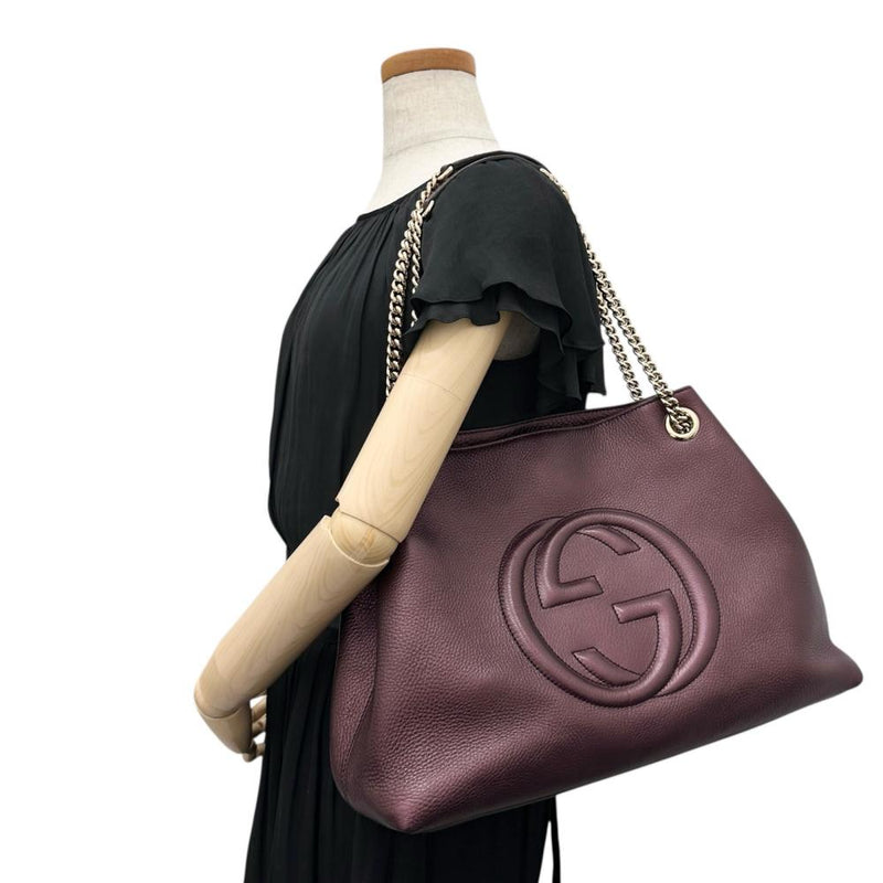【GUCCI/グッチ】 ソーホー 308982 チェーンショルダーバッグ ショルダーバッグ レザー パープルレザー/ゴールド金具 レディース【中古】【真子質店】【BL】




【MoKx】