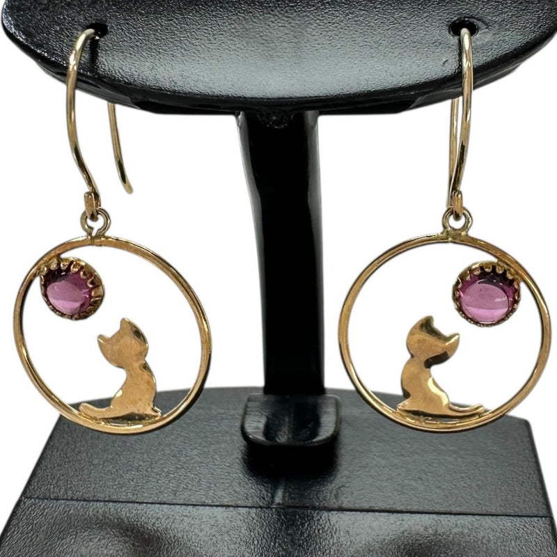 キャットモチーフ 猫モチーフ ロードライトガーネット ピアス K18ゴールド 18金 0.7g レディース
【中古】【真子質店】【NN】




【SMa】