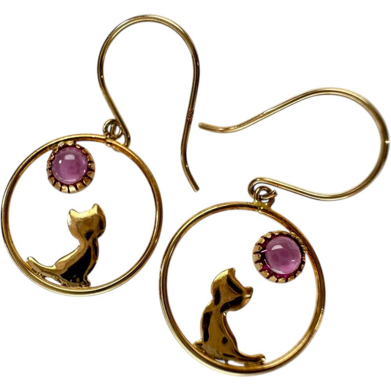 キャットモチーフ 猫モチーフ ロードライトガーネット ピアス K18ゴールド 18金 0.7g レディース
【中古】【真子質店】【NN】




【SMa】