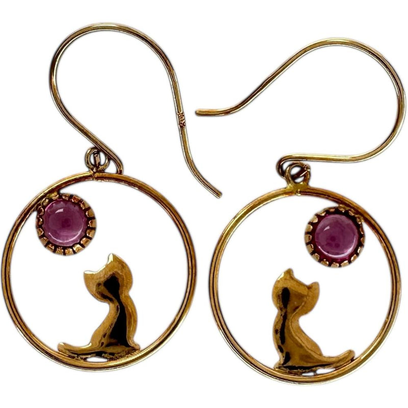 キャットモチーフ 猫モチーフ ロードライトガーネット ピアス K18ゴールド 18金 0.7g レディース
【中古】【真子質店】【NN】




【SMa】