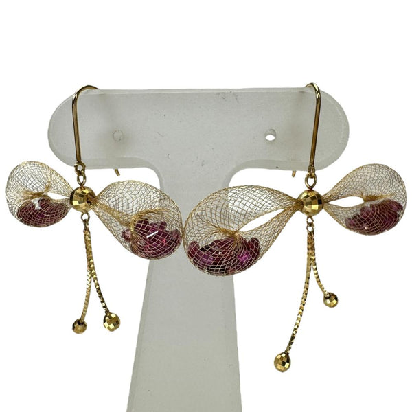 メッシュリボン リボンモチーフ リボン型 ルビー 3.0×2ct ピアス K18ゴールド 18金 2.7g レディース
【中古】【真子質店】【NN】




【TMiY】