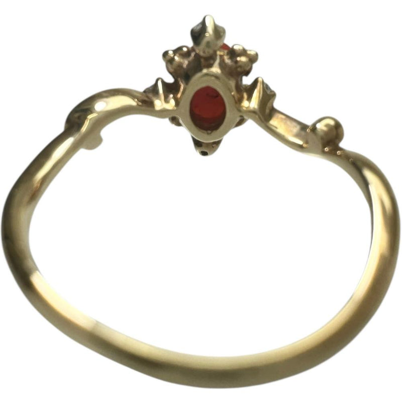 10号 赤珊瑚 0.27ct ダイヤモンド 0.05ct リング・指輪 K18ゴールド 18金 2.4g レディース
【中古】【真子質店】【NN】




【MaKD】