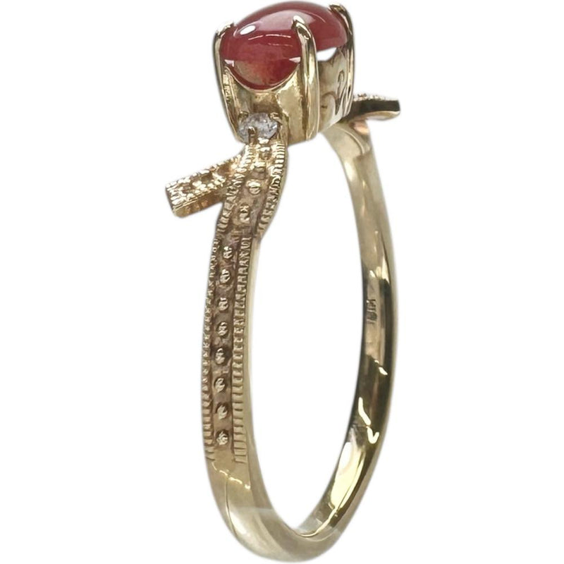13号 赤珊瑚 0.48ct ダイヤモンド 0.03ct リング・指輪 K18ゴールド 18金 2.9g レディース
【中古】【真子質店】【NN】




【MoxY】