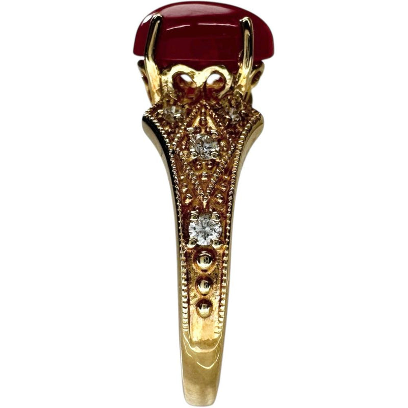 13号 赤珊瑚 1.27ct ダイヤモンド 0.11ct リング・指輪 K18ゴールド 18金 3.4g レディース
【中古】【真子質店】【NN】




【MoTMi】