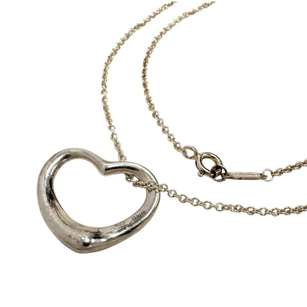 【TIFFANY&Co./ティファニー】 ペレッティ　オープンハート ネックレス シルバー925 5.3g 40cm シルバー レディース
【中古】【真子質店】【GD】




【Tx】
