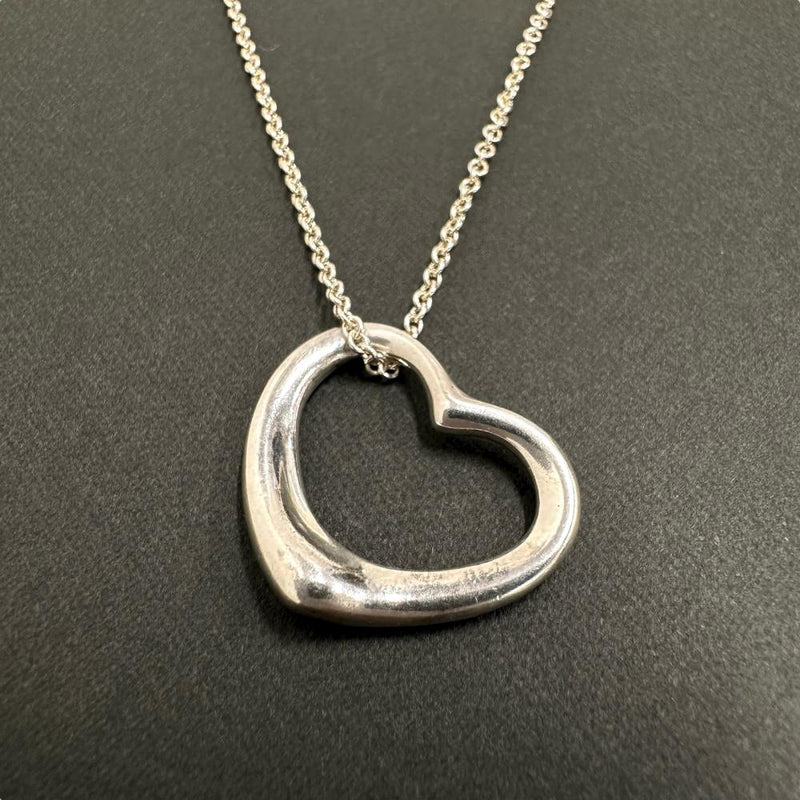 【TIFFANY&Co./ティファニー】 ペレッティ　オープンハート ネックレス シルバー925 5.3g 40cm シルバー レディース
【中古】【真子質店】【GD】




【Tx】
