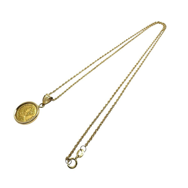 1/20oz ハワイアン金貨 ネックレス K24ゴールド 24金（純金）/K14ゴールド 14金 (チェーン&ペンダント枠) 4.9g 46cm レディース
【中古】【真子質店】【BL】




【YYx】
【ex】