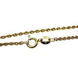 1/20oz Hawaiian Gold Coin Necklace K24 Gold 24K (Pure Gold) / K14 Gold 14K (Chain & Pendant Frame) 4.9g 46cm Ladies
[Used] [Makoto Shichiten] [BL]

[YYx]
[ex]