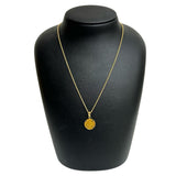 1/20oz Hawaiian Gold Coin Necklace K24 Gold 24K (Pure Gold) / K14 Gold 14K (Chain & Pendant Frame) 4.9g 46cm Ladies
[Used] [Makoto Shichiten] [BL]

[YYx]
[ex]