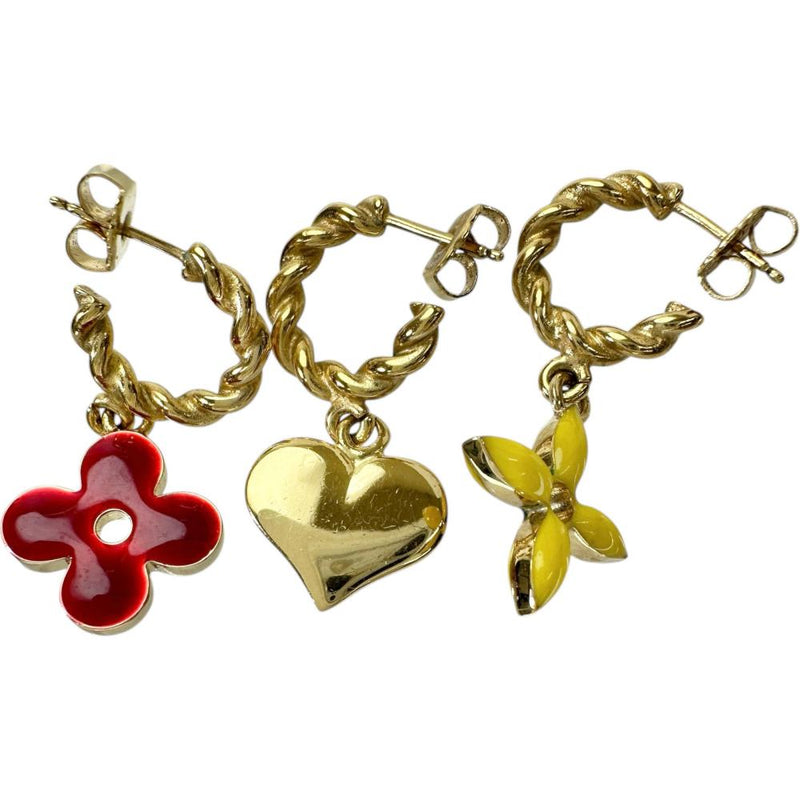 【LOUIS VUITTON/ルイ・ヴィトン】 ハート 花/フラワーモチーフ ピアス ブークル ドレイユ スウィート モノグラム GP 8.5g M65370 レディース
【中古】【真子質店】【GD】




【TMoMi】