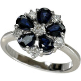 11.5号 花/フラワーデザイン サファイア ダイヤモンド リング・指輪 K18WGホワイトゴールド 18金 3.5g レディース
【中古】【真子質店】【NN】




【YxMo】