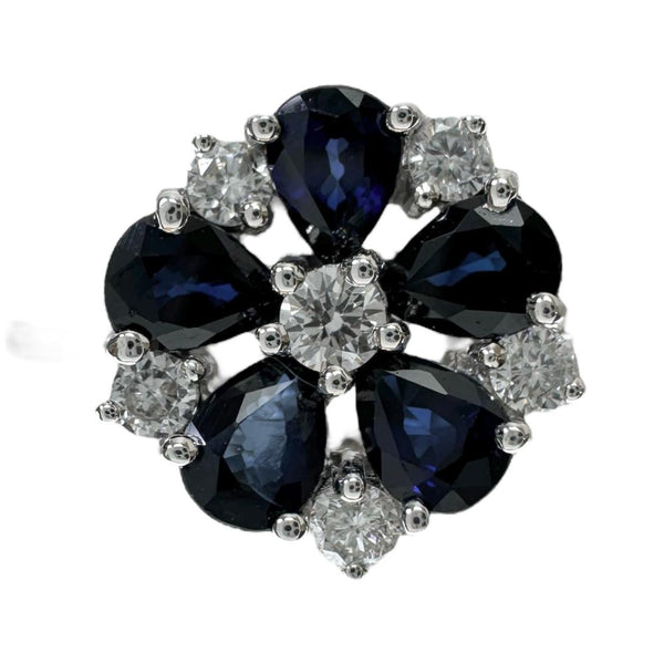 11.5号 花/フラワーデザイン サファイア ダイヤモンド リング・指輪 K18WGホワイトゴールド 18金 3.5g レディース
【中古】【真子質店】【NN】




【YxMo】