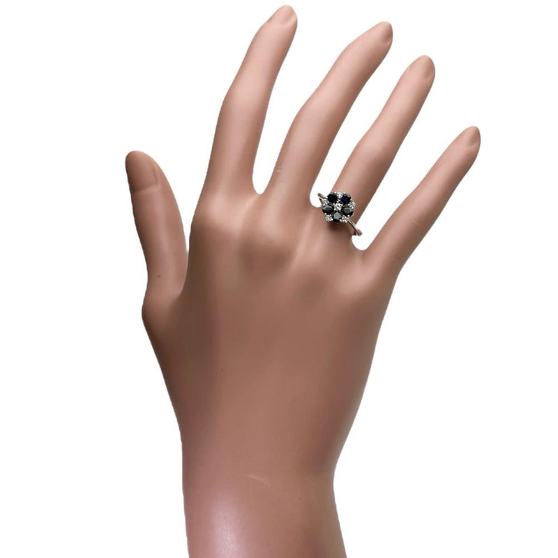 11.5号 花/フラワーデザイン サファイア ダイヤモンド リング・指輪 K18WGホワイトゴールド 18金 3.5g レディース
【中古】【真子質店】【NN】




【YxMo】