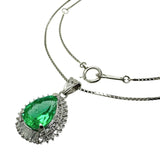 エメラルド 1.85ct ダイヤモンド 計0.34ct ネックレス Pt900プラチナ/Pt850プラチナ 6.8g 40cm レディース
【中古】【真子質店】【NN】




【IDSY】