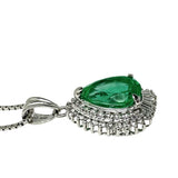 エメラルド 1.85ct ダイヤモンド 計0.34ct ネックレス Pt900プラチナ/Pt850プラチナ 6.8g 40cm レディース
【中古】【真子質店】【NN】




【IDSY】