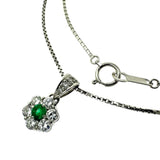 エメラルド 0.10ct ダイヤモンド 計0.46ct ネックレス Pt900プラチナ/Pt850プラチナ 5.5g 40cm レディース
【中古】【真子質店】【NN】




【DYT】