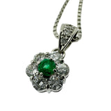 エメラルド 0.10ct ダイヤモンド 計0.46ct ネックレス Pt900プラチナ/Pt850プラチナ 5.5g 40cm レディース
【中古】【真子質店】【NN】




【DYT】