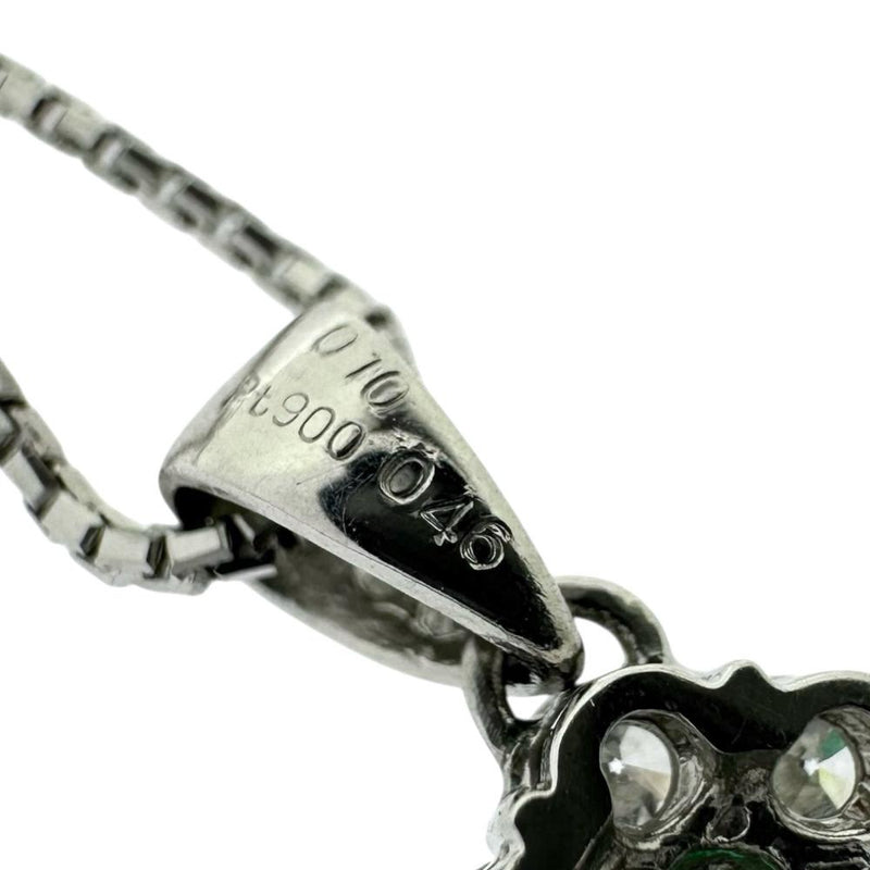 エメラルド 0.10ct ダイヤモンド 計0.46ct ネックレス Pt900プラチナ/Pt850プラチナ 5.5g 40cm レディース
【中古】【真子質店】【NN】




【DYT】