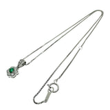 エメラルド 0.10ct ダイヤモンド 計0.46ct ネックレス Pt900プラチナ/Pt850プラチナ 5.5g 40cm レディース
【中古】【真子質店】【NN】




【DYT】