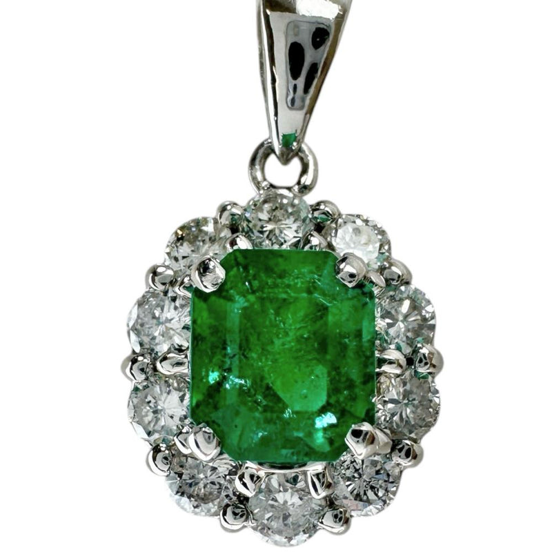 エメラルド 0.85ct ダイヤモンド 計0.46ct ネックレス Pt900プラチナ/Pt850プラチナ 2.9g 40cm レディース
【中古】【真子質店】【NN】




【YxMo】