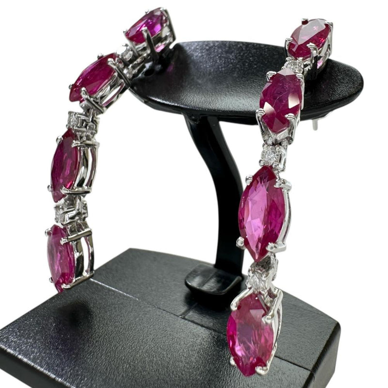 ビルマ産ルビー 4.35ct ダイヤモンド 0.08ct ピアス K18WGホワイトゴールド 18金 4.3g レディース
【中古】【真子質店】【NN】




【IIMoMo】