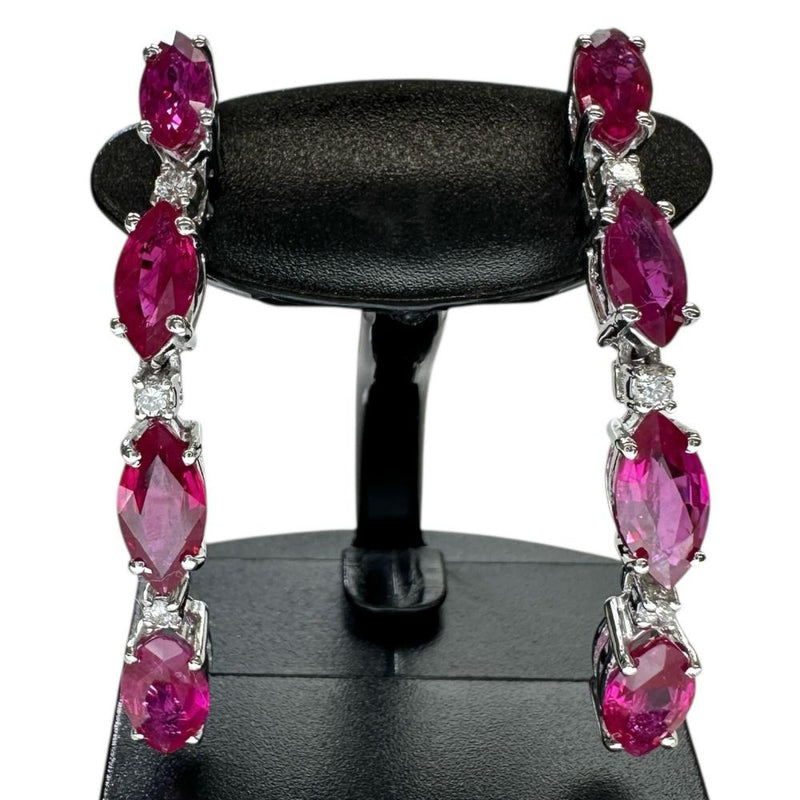 ビルマ産ルビー 4.35ct ダイヤモンド 0.08ct ピアス K18WGホワイトゴールド 18金 4.3g レディース
【中古】【真子質店】【NN】




【IIMoMo】