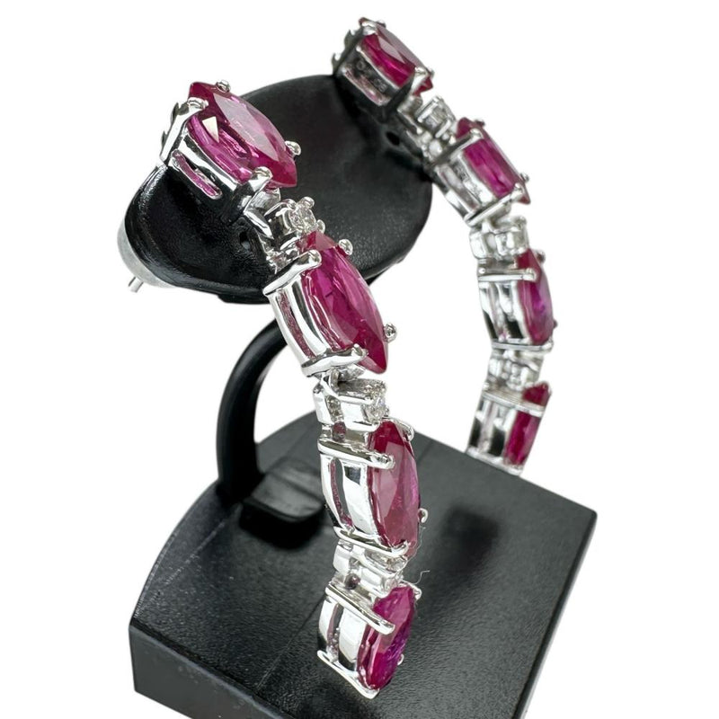 ビルマ産ルビー 4.35ct ダイヤモンド 0.08ct ピアス K18WGホワイトゴールド 18金 4.3g レディース
【中古】【真子質店】【NN】




【IIMoMo】