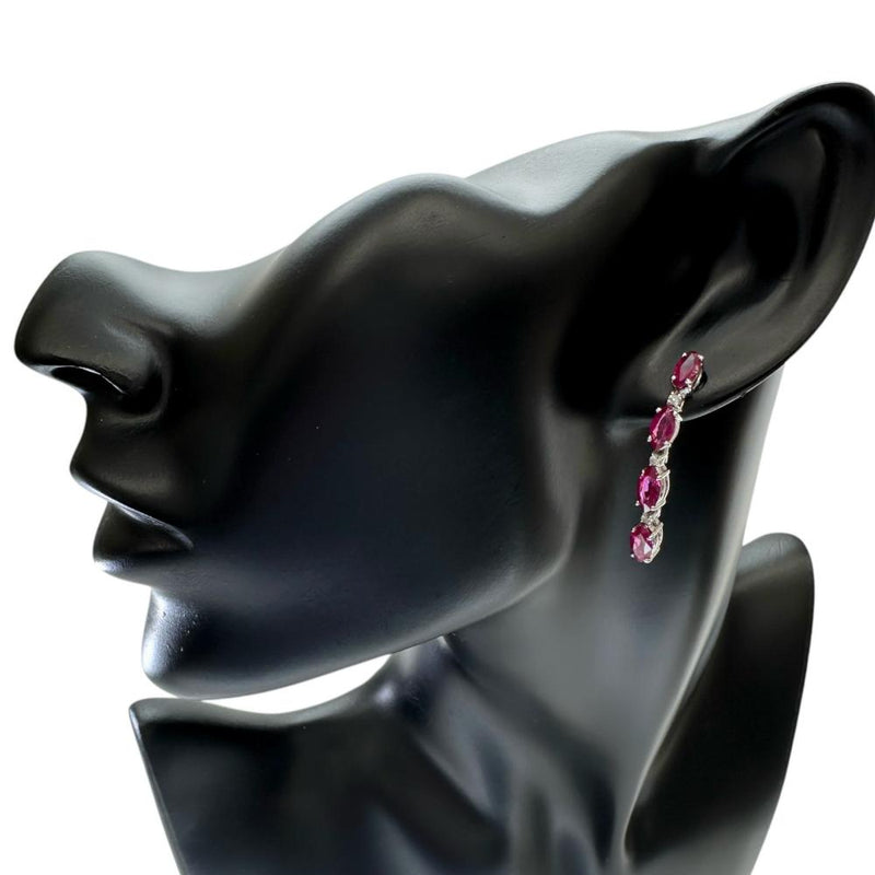 ビルマ産ルビー 4.35ct ダイヤモンド 0.08ct ピアス K18WGホワイトゴールド 18金 4.3g レディース
【中古】【真子質店】【NN】




【IIMoMo】