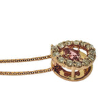 パパラチャサファイア 0.21ct ダイヤモンド 計0.20ct ネックレス K18PGピンクゴールド 18金 3.7g 50cm レディース
【中古】【真子質店】【NN】




【KKx】