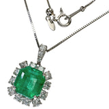 エメラルド 2.01ct ダイヤモンド 計0.68ct ネックレス Pt950プラチナ/Pt850プラチナ 4.8g 45cm レディース
【中古】【真子質店】【NN】




【IYMox】