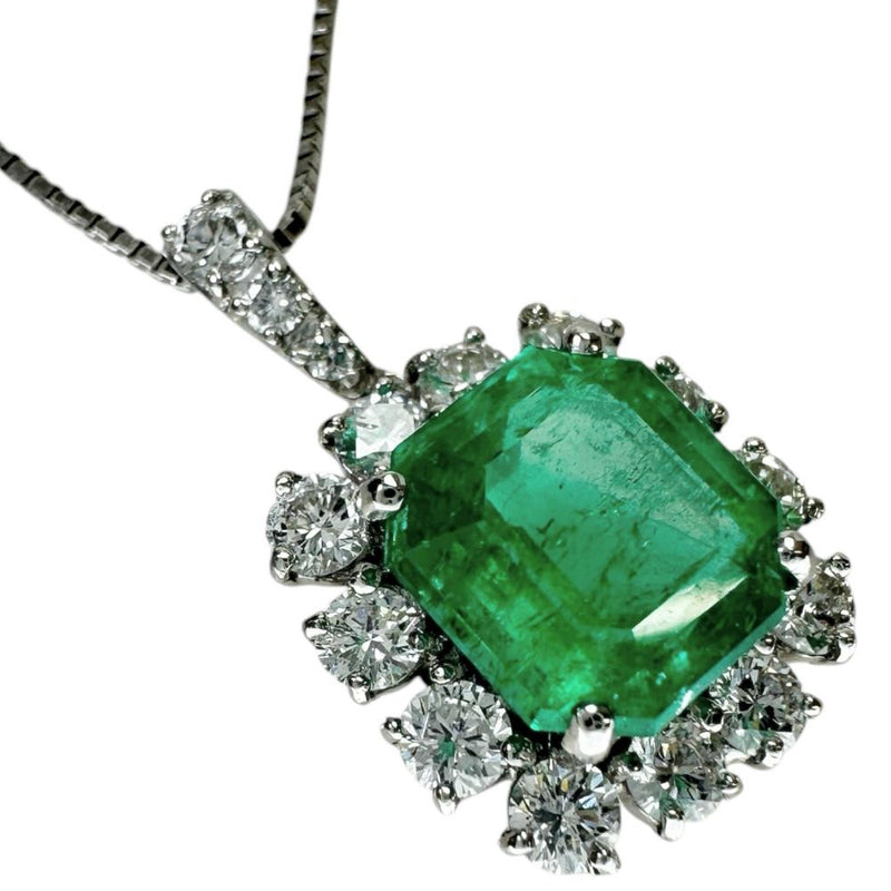 エメラルド 2.01ct ダイヤモンド 計0.68ct ネックレス Pt950プラチナ/Pt850プラチナ 4.8g 45cm レディース
【中古】【真子質店】【NN】




【IYMox】