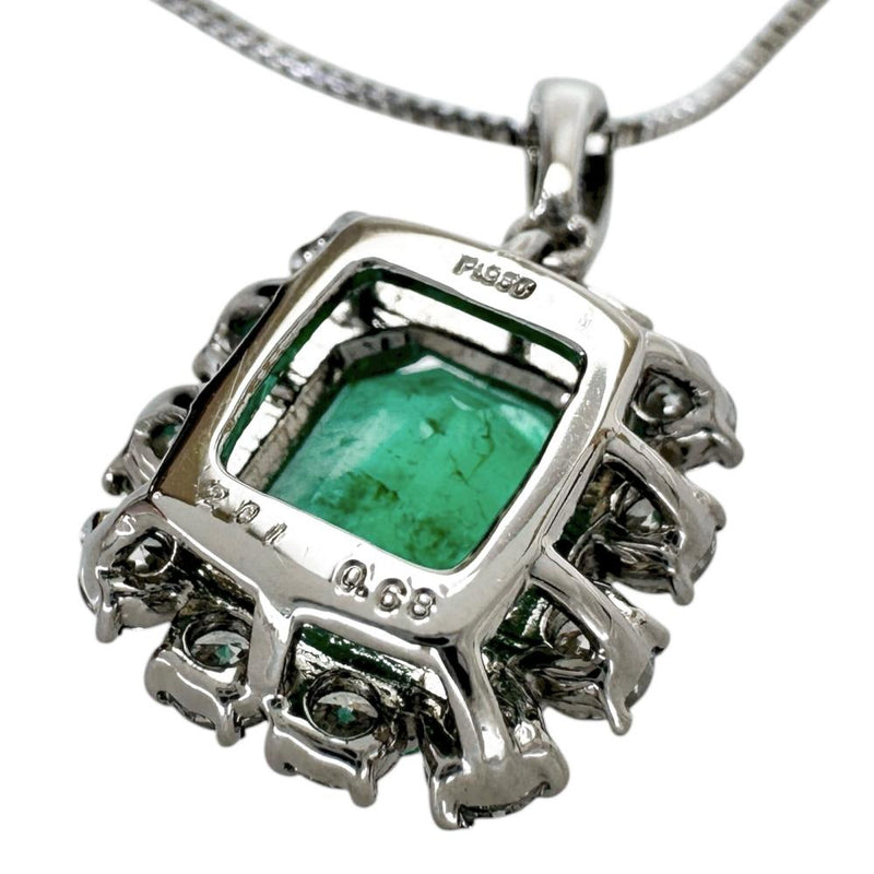 エメラルド 2.01ct ダイヤモンド 計0.68ct ネックレス Pt950プラチナ/Pt850プラチナ 4.8g 45cm レディース
【中古】【真子質店】【NN】




【IYMox】