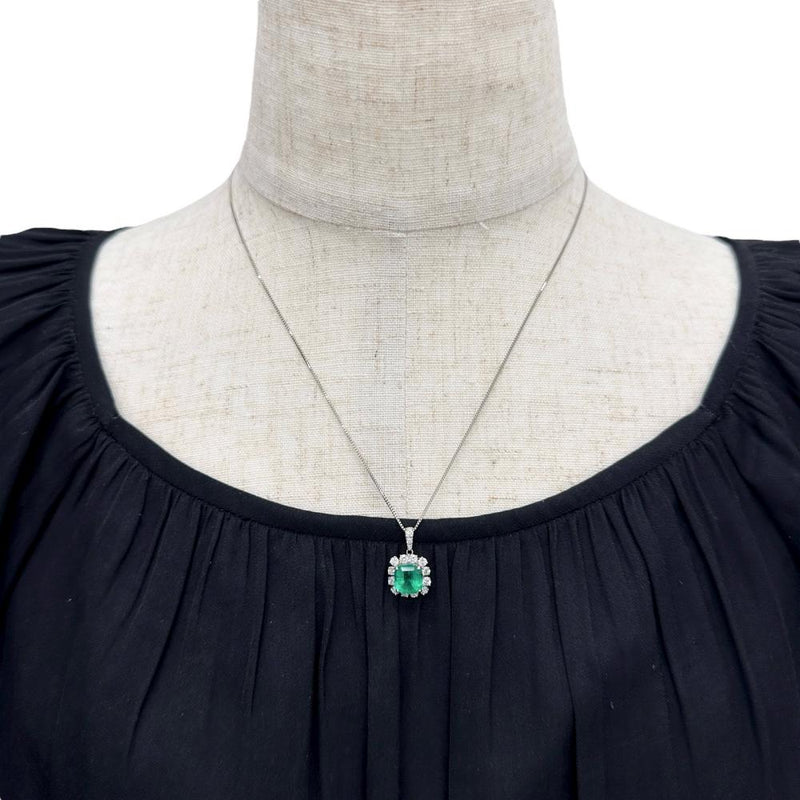 エメラルド 2.01ct ダイヤモンド 計0.68ct ネックレス Pt950プラチナ/Pt850プラチナ 4.8g 45cm レディース
【中古】【真子質店】【NN】




【IYMox】