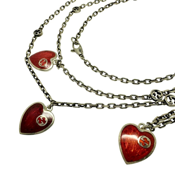 【GUCCI/グッチ】 ハート ネックレス シルバー925 23.5g 90cm シルバー/レッド レディース
【中古】【真子質店】【GD】




【Txx】