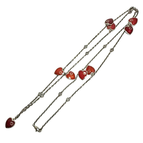 【GUCCI/グッチ】 ハート ネックレス シルバー925 23.5g 90cm シルバー/レッド レディース
【中古】【真子質店】【GD】




【Txx】