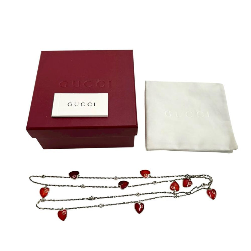 【GUCCI/グッチ】 ハート ネックレス シルバー925 23.5g 90cm シルバー/レッド レディース
【中古】【真子質店】【GD】




【Txx】