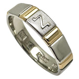 8号【NINA RICCI/ニナリッチ】 平打ち リング・指輪 Pt900プラチナ/K18ゴールド 18金 3.9g レディース
【中古】【真子質店】【BL】




【TKx】
【ex】