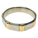 8号【NINA RICCI/ニナリッチ】 平打ち リング・指輪 Pt900プラチナ/K18ゴールド 18金 3.9g レディース
【中古】【真子質店】【BL】




【TKx】
【ex】