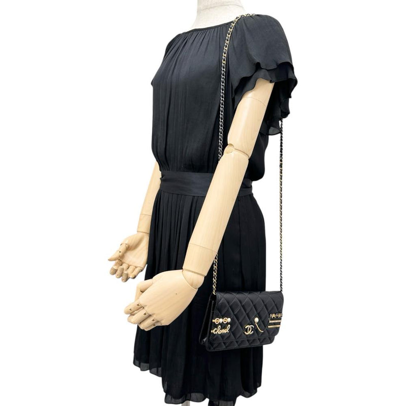 【CHANEL/シャネル】 ココクリップ チェーンウォレット AP2508 ショルダーバッグ ラムスキン/レザー ブラック レディース【中古】【真子質店】【BL】




【MaMoxx】