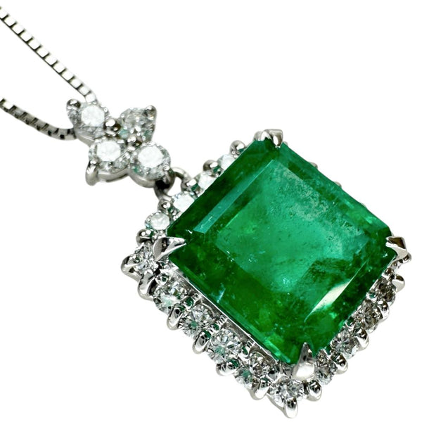 エメラルド 3.55ct ダイヤモンド 計0.56ct ネックレス Pt900プラチナ/Pt850プラチナ 6.4g 45cm レディース
【中古】【真子質店】【NN】




【TIDMo】