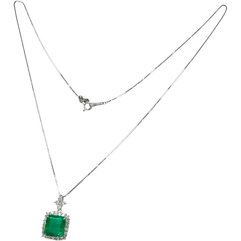 エメラルド 3.55ct ダイヤモンド 計0.56ct ネックレス Pt900プラチナ/Pt850プラチナ 6.4g 45cm レディース
【中古】【真子質店】【NN】




【TIDMo】