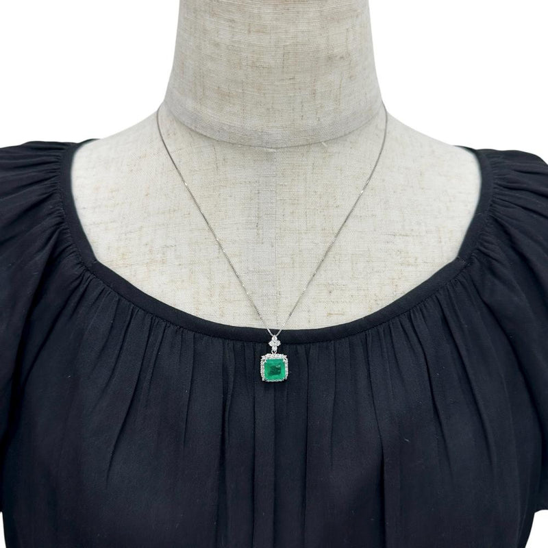 エメラルド 3.55ct ダイヤモンド 計0.56ct ネックレス Pt900プラチナ/Pt850プラチナ 6.4g 45cm レディース
【中古】【真子質店】【NN】




【TIDMo】