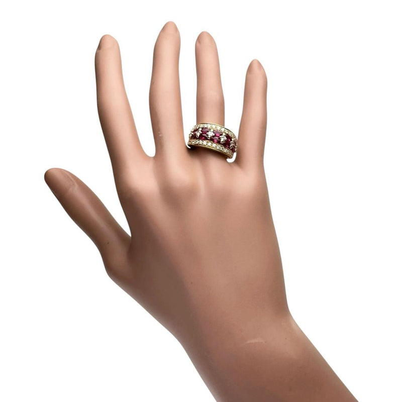 13号 三越 ルビー 1.79ct ダイヤモンド 0.89ct リング・指輪 K18ゴールド 18金 10.8g レディース
【中古】【真子質店】【NN】




【ISDK】